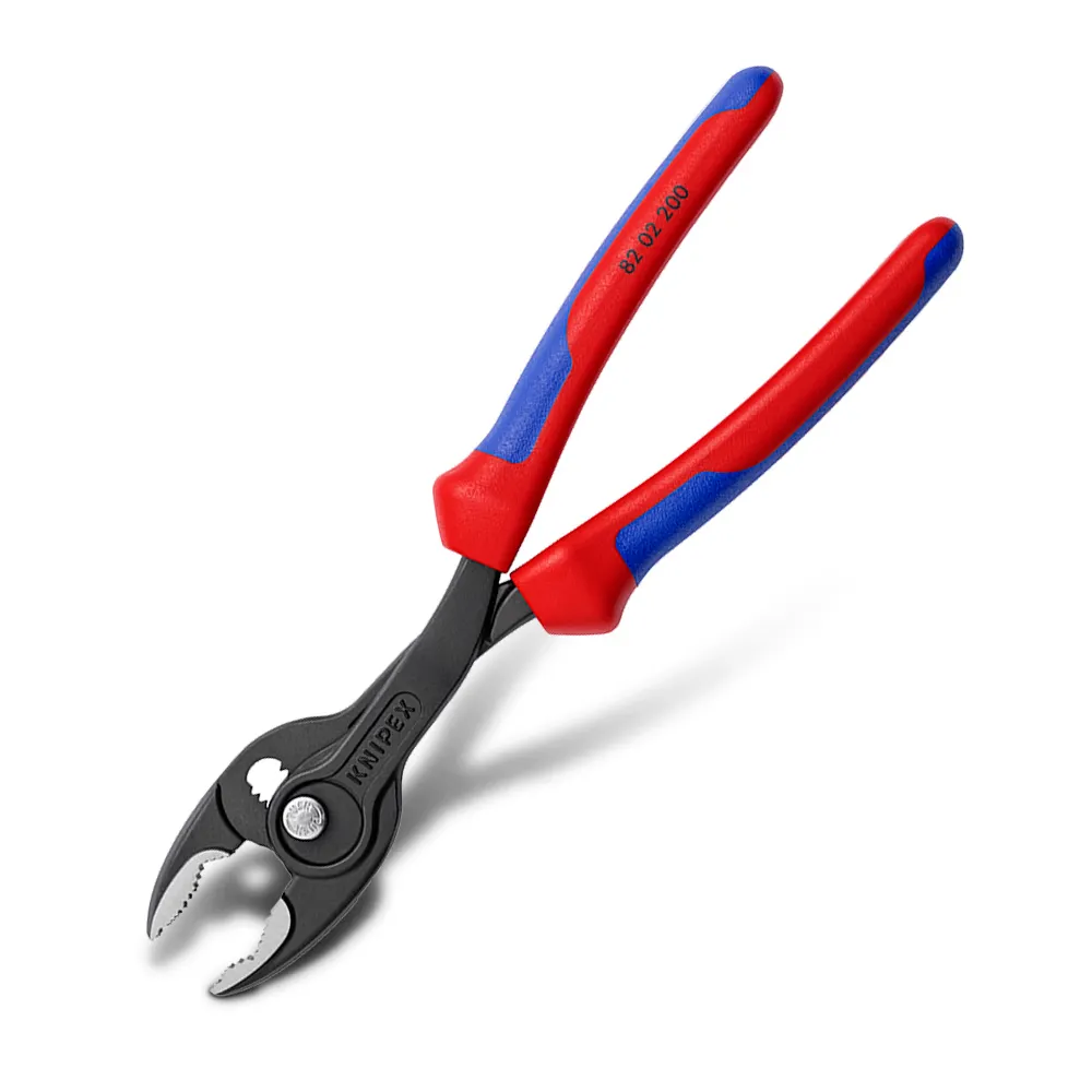 KNIPEX 200mm TwinGrip Slip Joint Plier 8202200SB