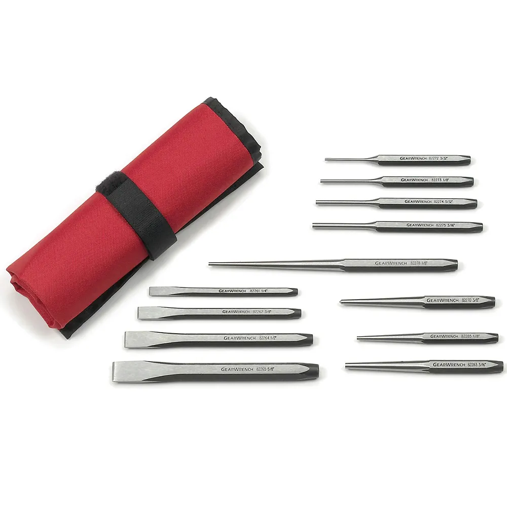 GEARWRENCH 12 pcs Punch and Chisel Set 82305