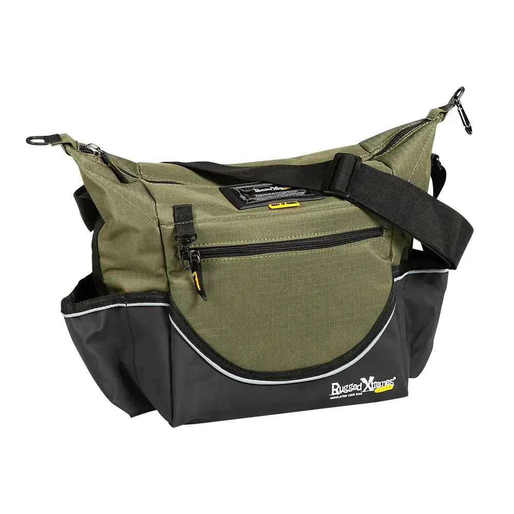 Rugged Xtremes Insulated Crib Bag - Canvas - Green RX05L106