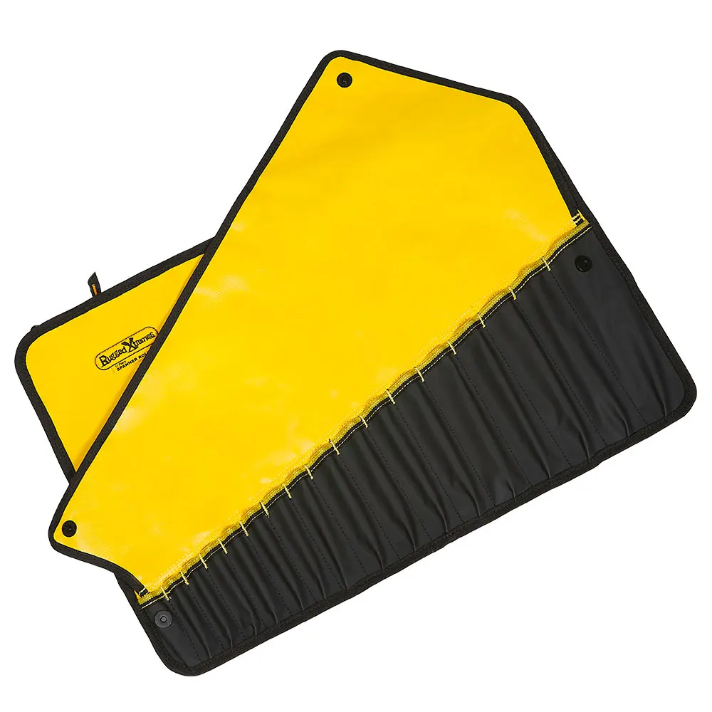 Rugged Xtremes Spanner Roll - 17 Pocket - Yellow RX03B612YE
