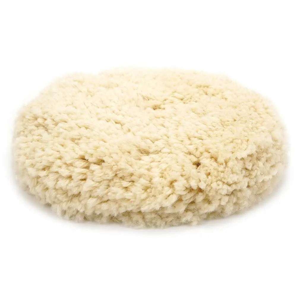 MARXMAN 180mm Wool Velcro H&L Lambswool Polishing Bonnet MLWP180