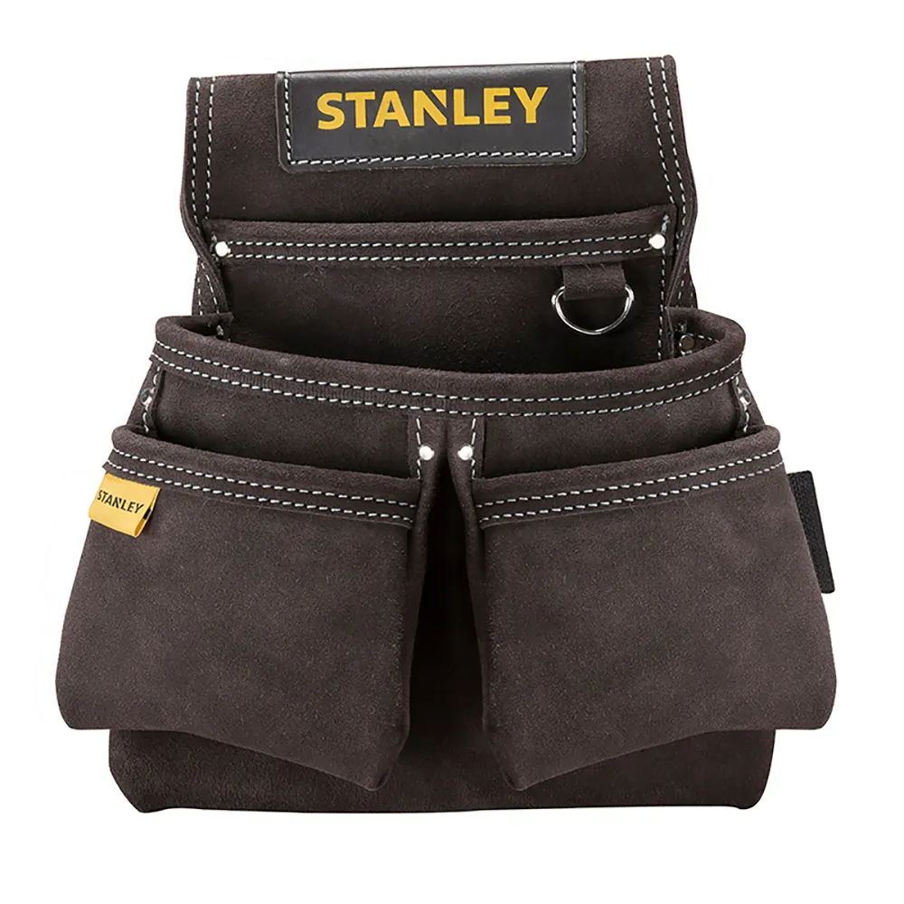 STANLEY Tool Leather Double Nail Pocket Pouch STST1-80116