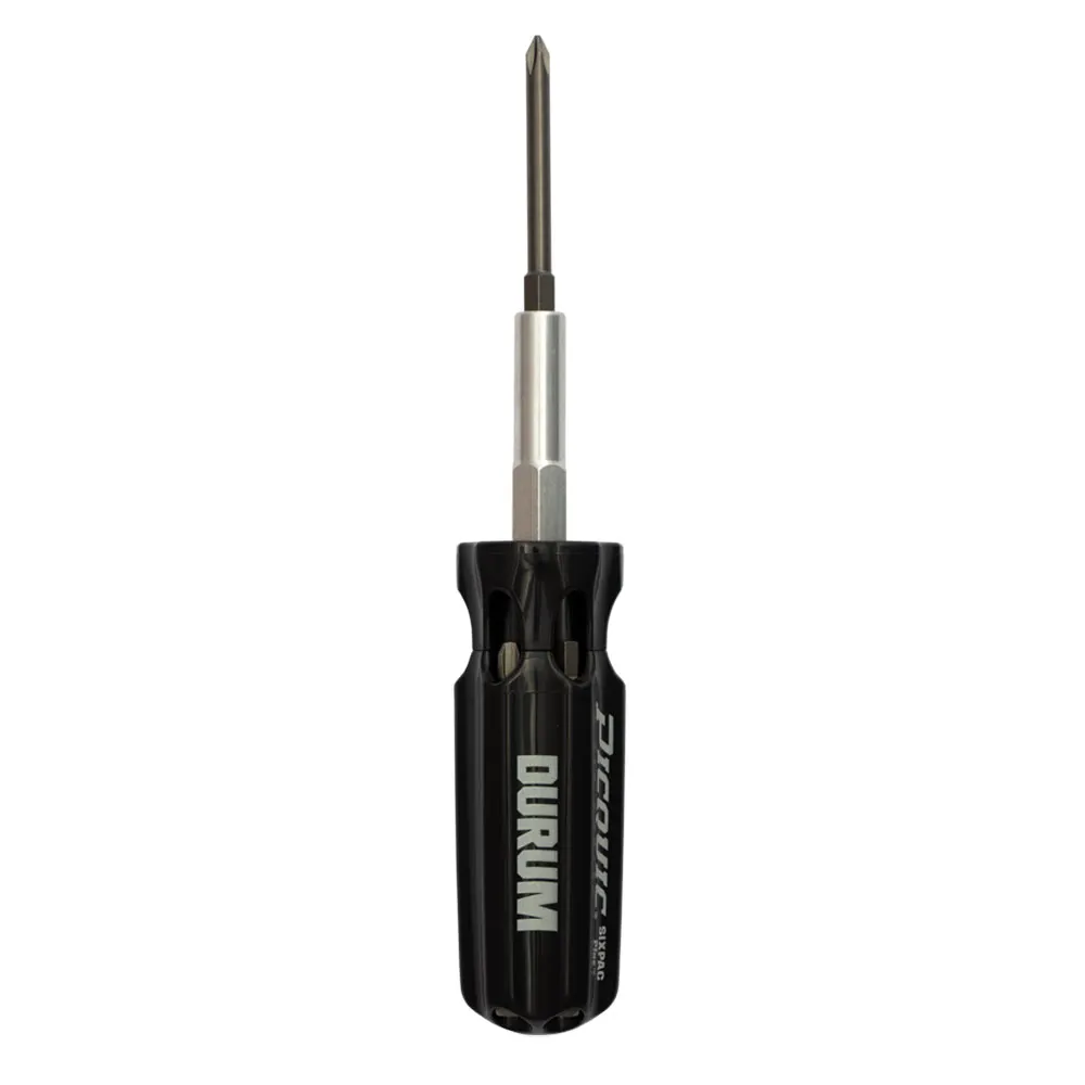 DURUM 75mm Picquic Sixpac Plus Multi-Bit Screwdriver DB99001