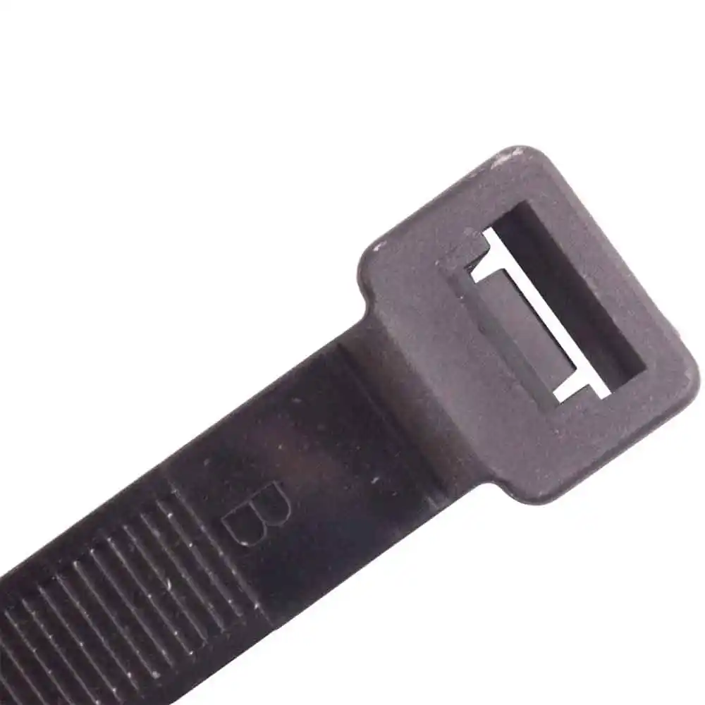 CABAC 480 x 12mm UV Black Cable Tie - 100 pc CT500BK-UHD/100