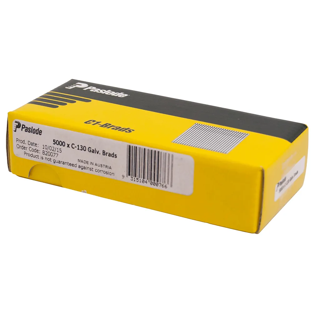 PASLODE 30mm C1 Series Straight Brads 5000 Pack B20077
