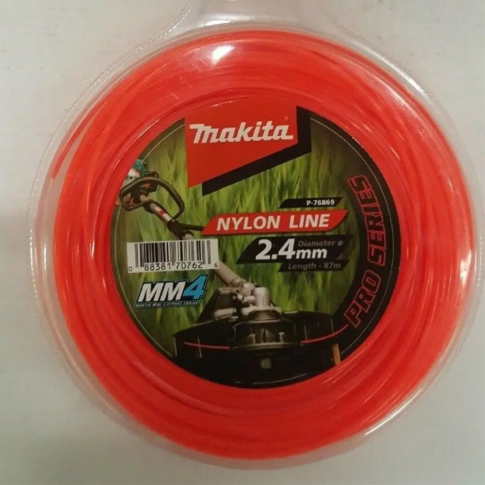 MAKITA 2.4mm x 87m Nylon Round Pro Line P76869