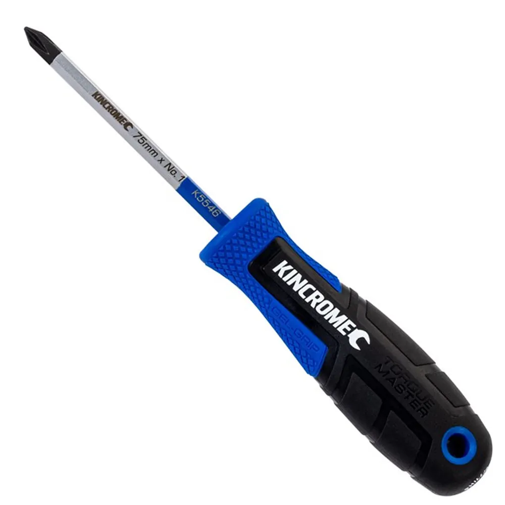 KINCROME No 1 x 75mm TorqueMaster Phillips Screwdriver K5546