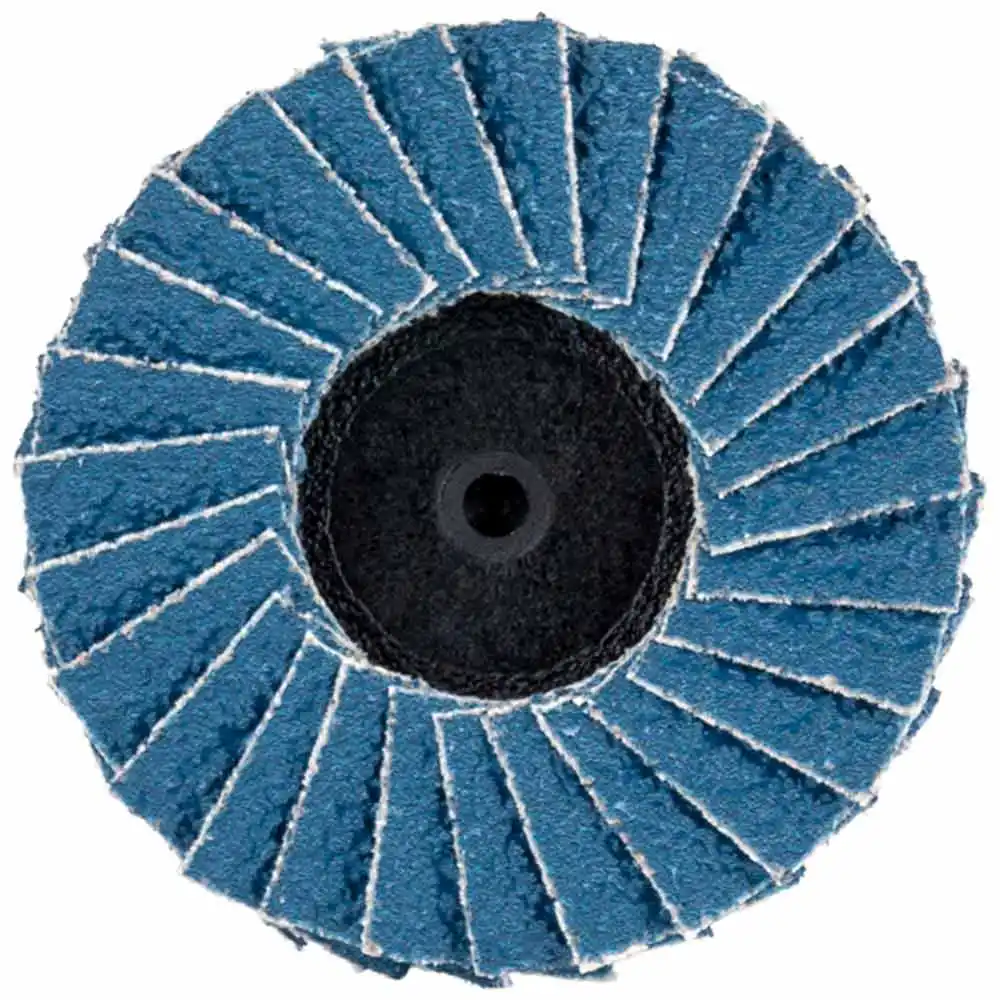 NORTON 50mm 60-Grit Zirconia Quick-Change Flap Disc - SPEEDLOK - 3 Piece