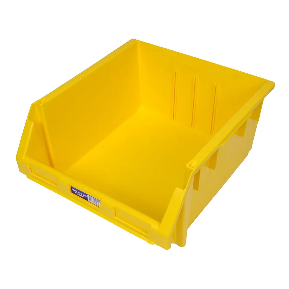 FISCHER Stor-Pak Storage Bin 240 Yellow 1H-065Y