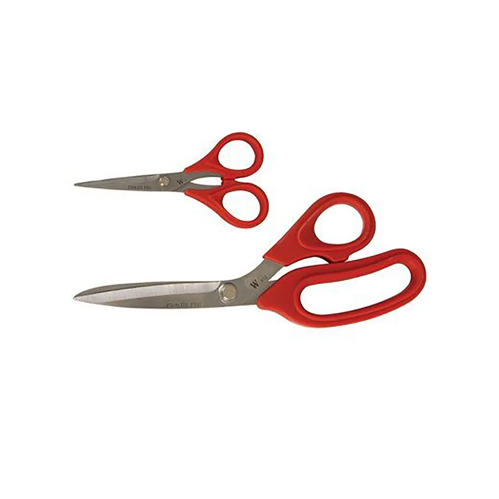 WISS 2 Piece Home, Crafting And Sewing Scissor Set WHCS2