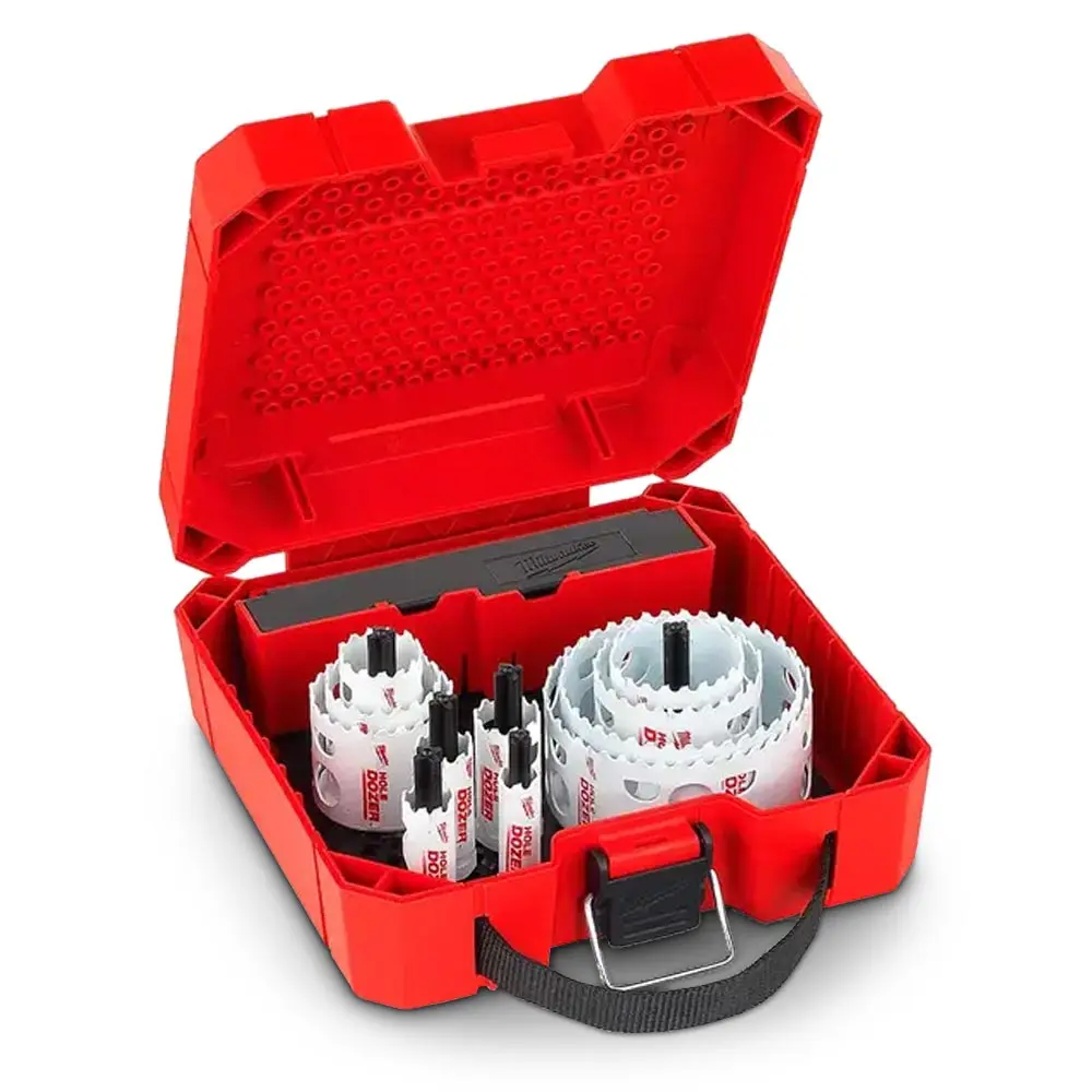 MILWAUKEE Hole Dozer Hole Saw Set For Carpenters - 14 Piece 49224153