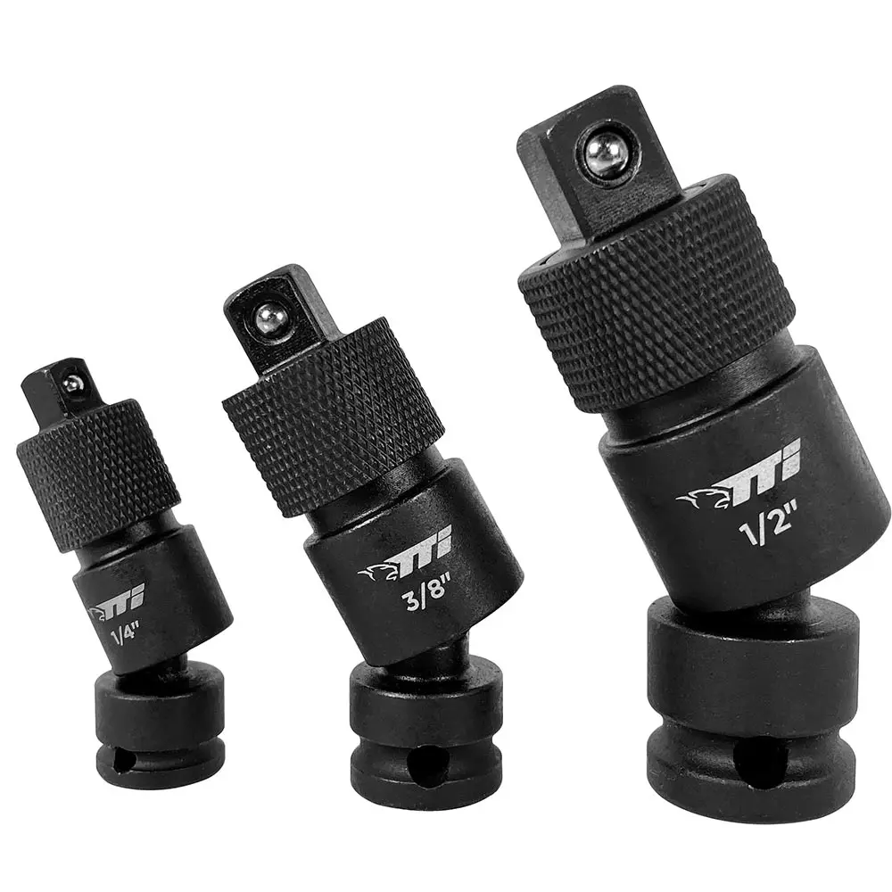 TTI 1/4" 3/8" 1/2" Universal Locking Joint Impact Set - 3 Piece TMXMUJS31
