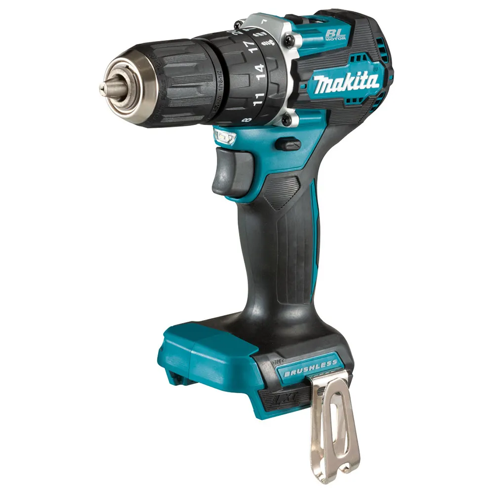 MAKITA 18V Brushless Sub-Compact Hammer Driver Drill Skin DHP487Z