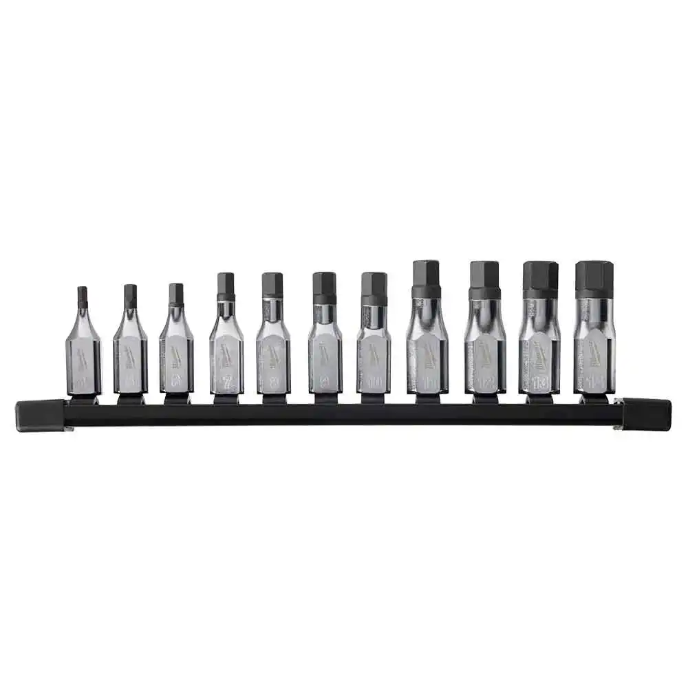 MILWAUKEE 11 Piece 3/8�?Drive Metric Hex Bit Socket Set 48229543