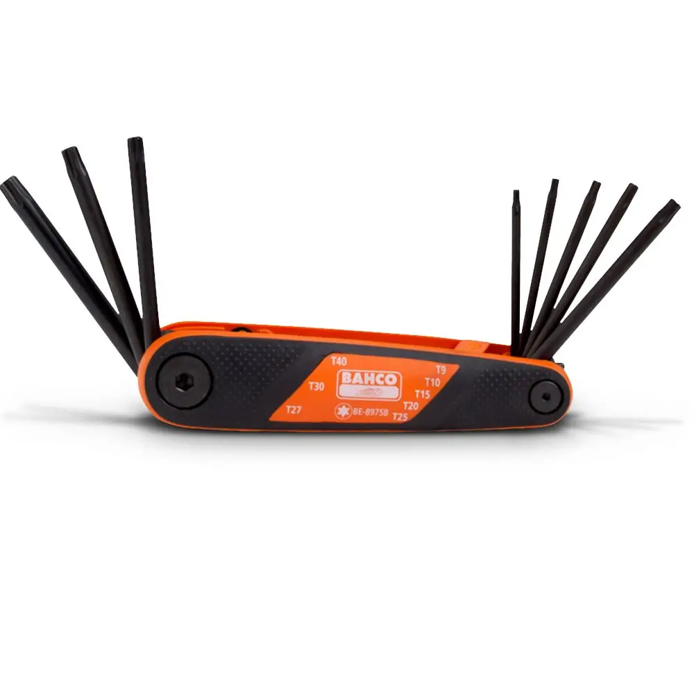 BAHCO HEX KEY FOLDER TX9-40 BI-MAT BE8975B