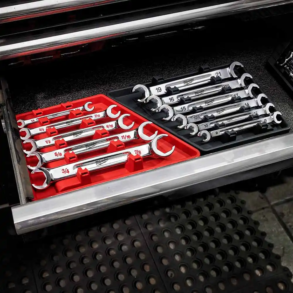 MILWAUKEE SAE Double End Flare Nut Wrench Set - 5 Piece 48229470