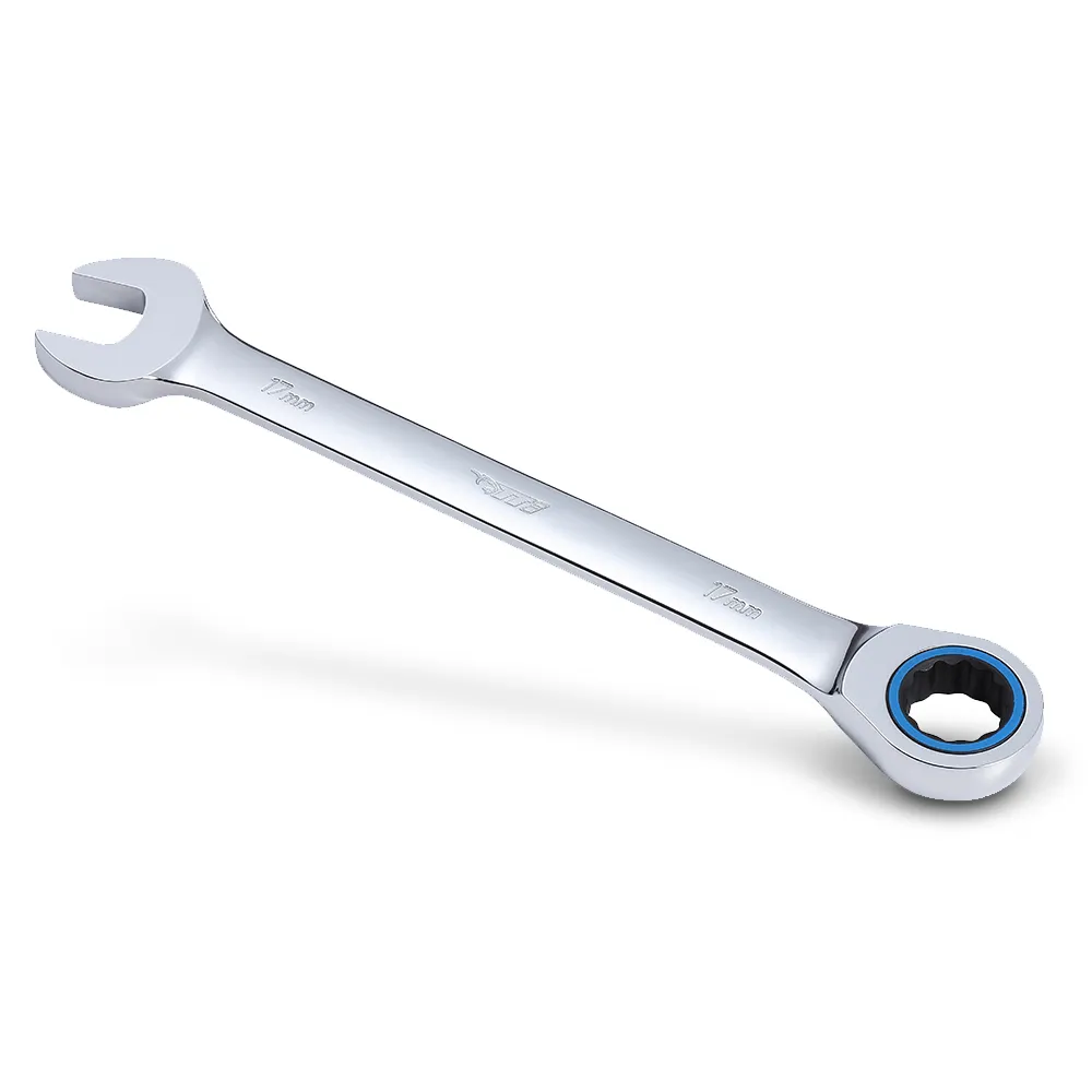 TTI 17mm 72T Metric Ratcheting Ring & Open End Spanner TRTM17