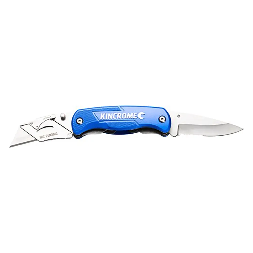 KINCROME Twin Blade Folding Utility Knife K6102