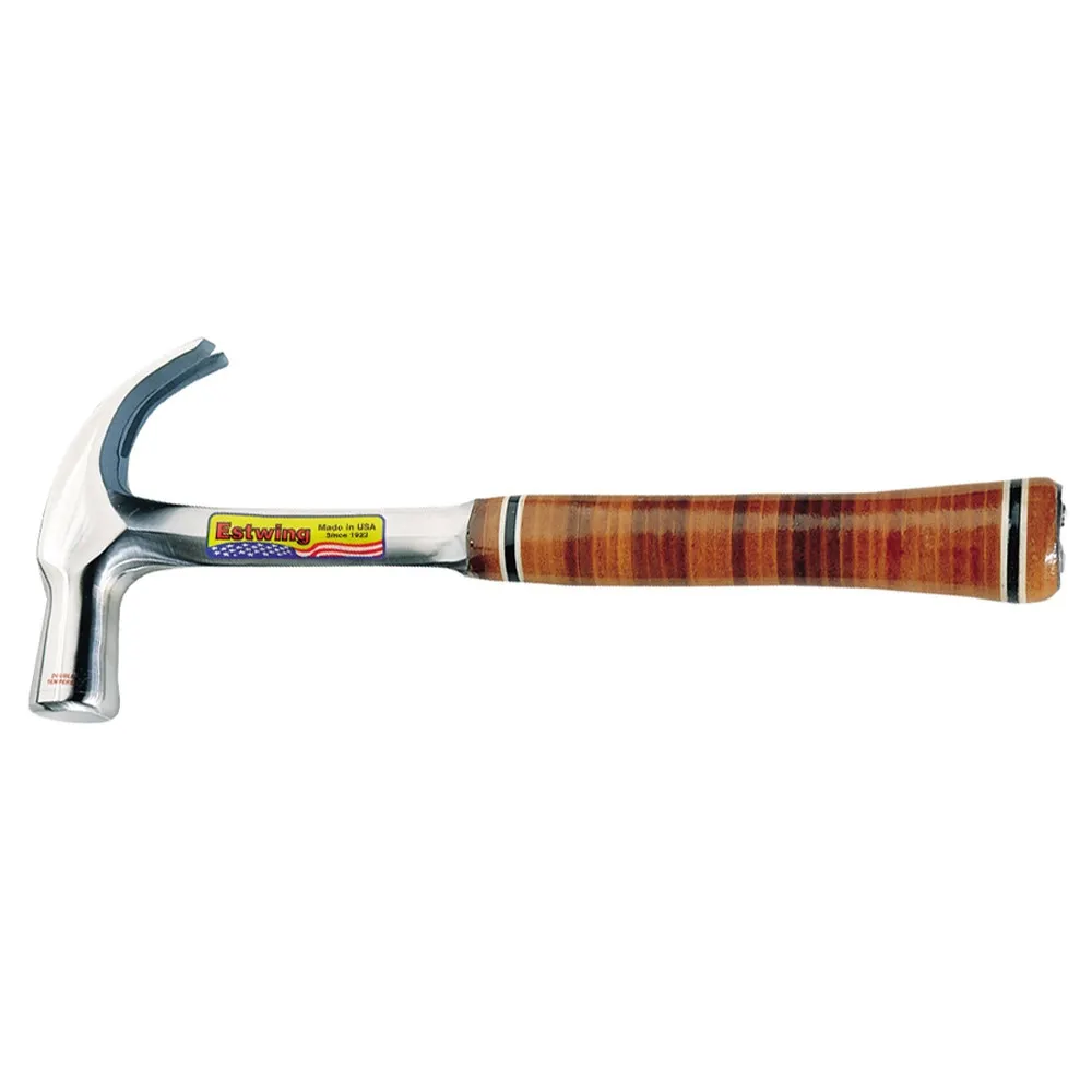 ESTWING 24oz Leather Grip Claw Hammer EWE24C