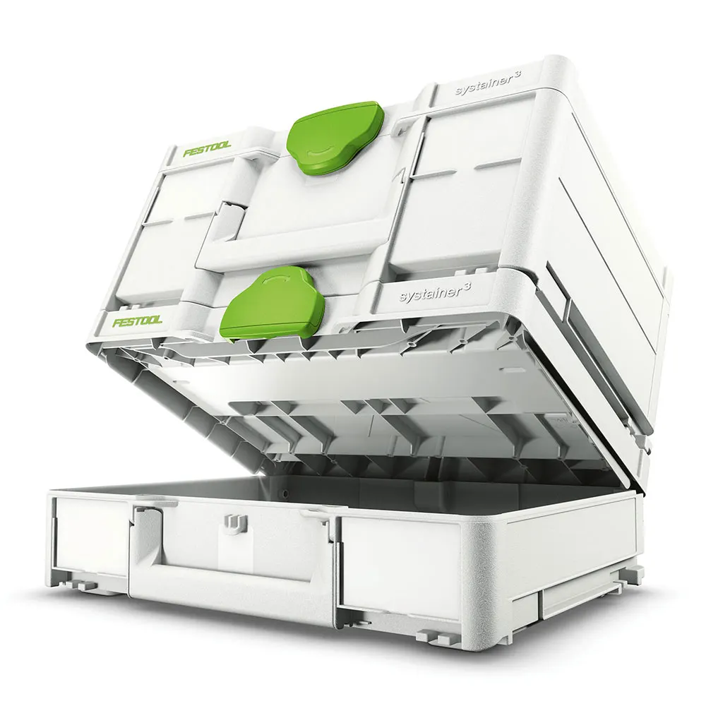 FESTOOL Systainer3 SYS 1 SYS3M112 Medium 112mm x 396mm Storage Box 204840
