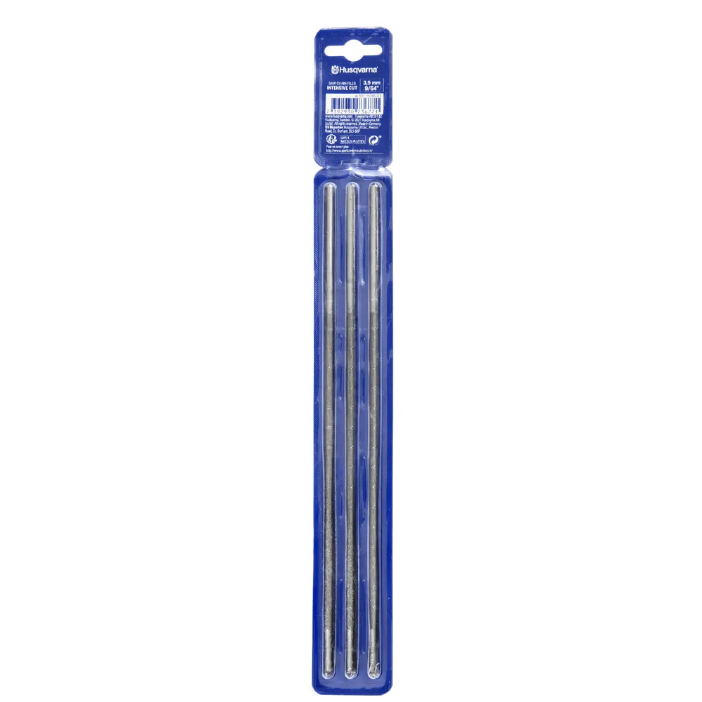 HUSQVARNA 3.5mm 9/64 Round File - 3 Pack 597354803