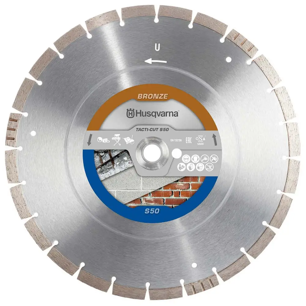 HUSQVARNA 350mm Segmented Diamond Blade for Concrete Cutting 579815620