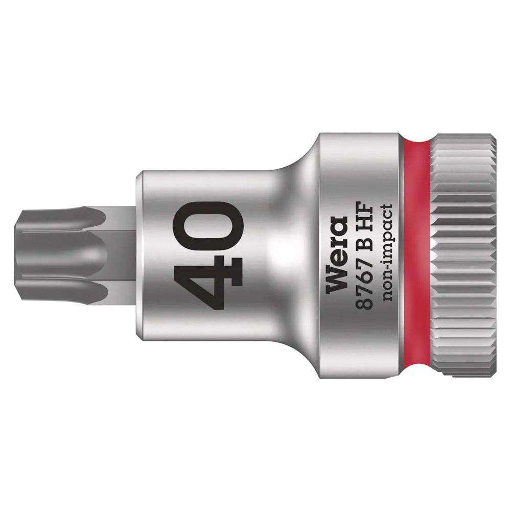 WERA Belt B 3 TORX HF Zyklop Bit Socket Set w/ Holding Function 3/8" Drive - 9 Piece WER003972