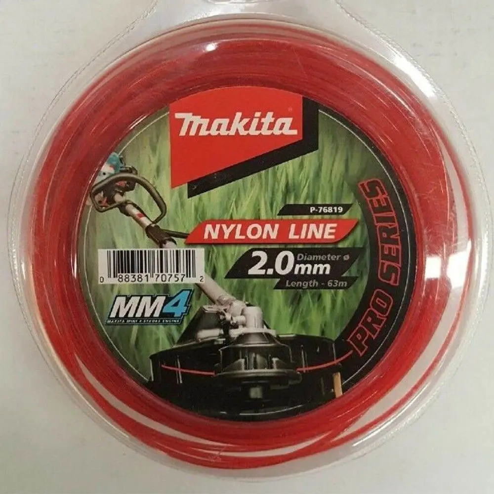 MAKITA 2mm x 63m Nylon Round Pro Line P76819