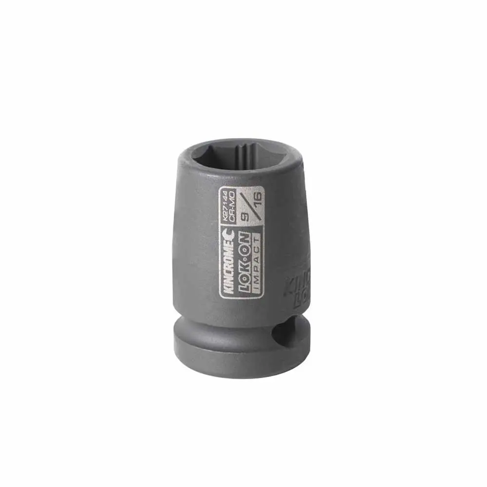 KINCROME LOK-ON 9/16" 1/2" Drive Impact Socket K27144