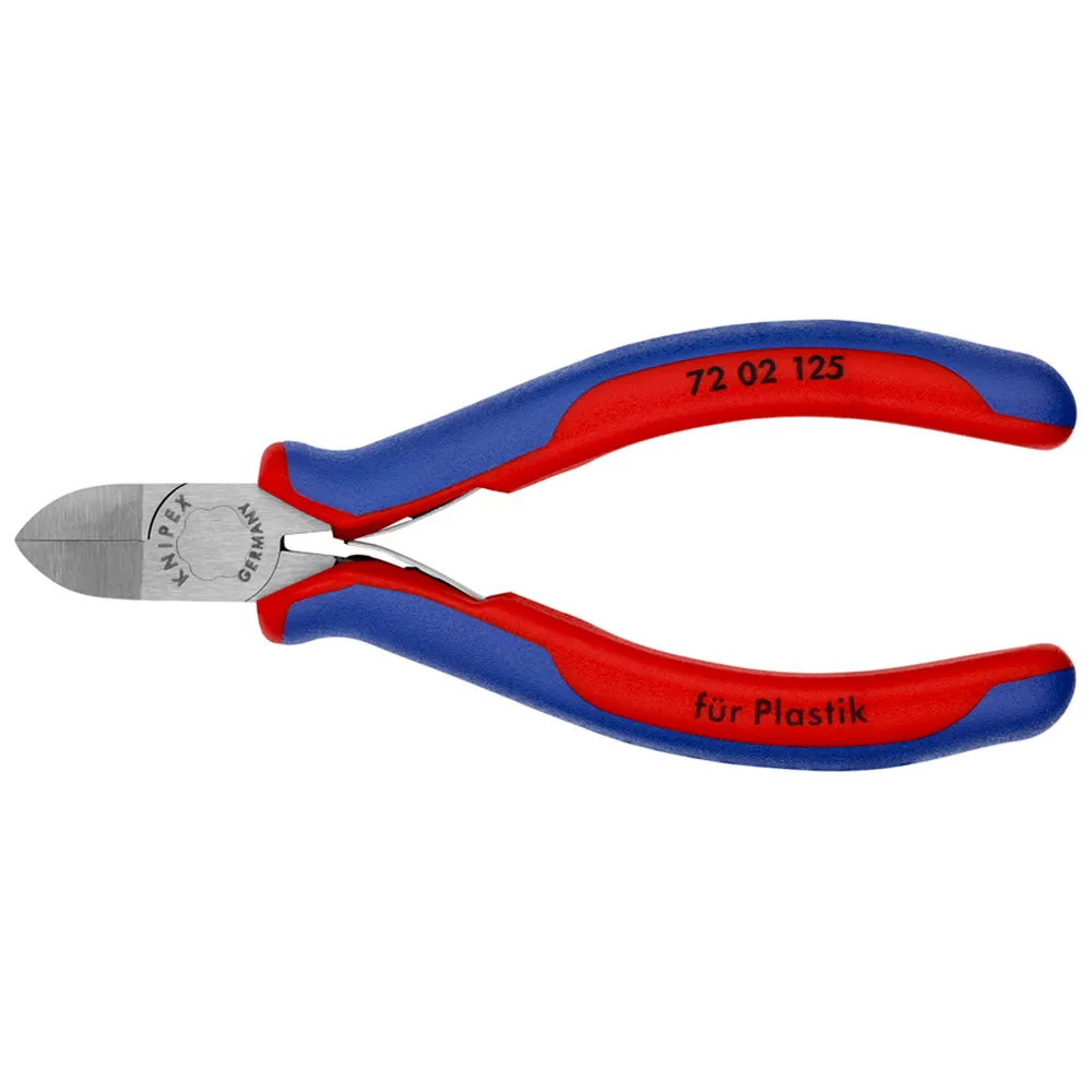 KNIPEX 125mm Diagonal Cutting Plier w/ Spring 7202125