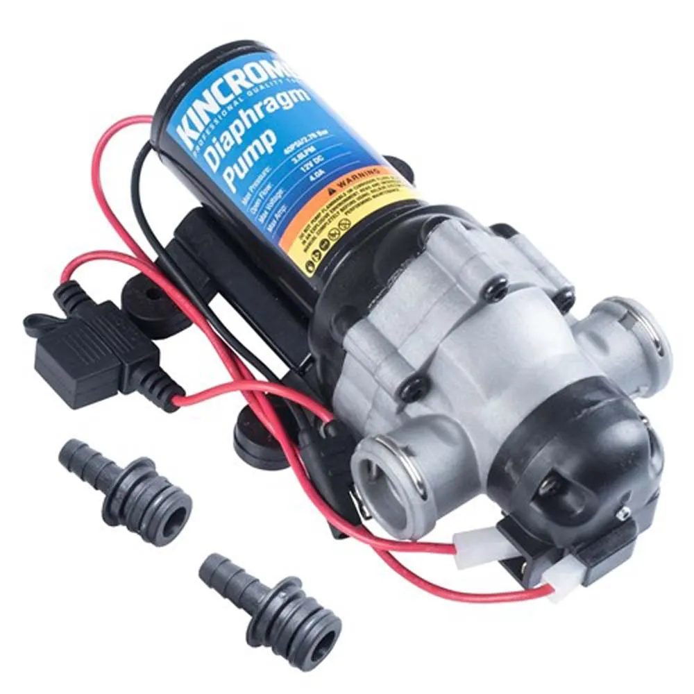 KINCROME 3.8LPM 12V Diaphragm Pump - Quick Connect K16102