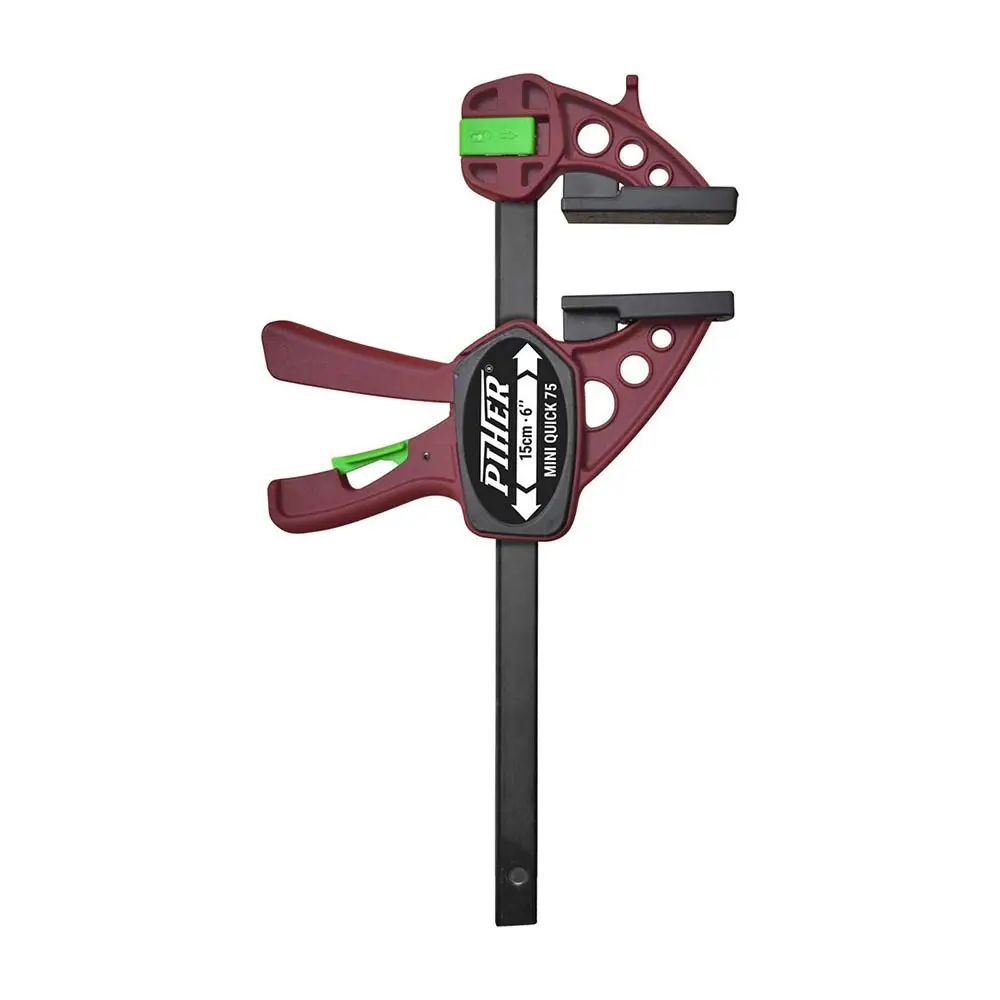 PIHER Mini Quick Clamp 150mm Openning 55mm Clamping Surface GP-52415