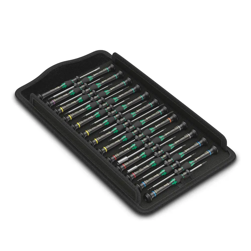 WERA Kraftform Micro Big Pack 1 Screwdriver Set For Electronic Applications - 25 Piece WER134000
