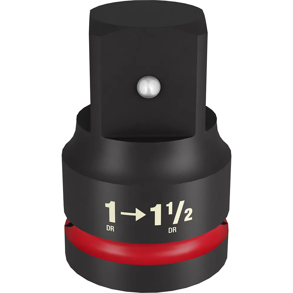 MILWAUKEE SHOCKWAVE 1" Drive to 1-1/2" Drive Impact Socket Adapter 49666732