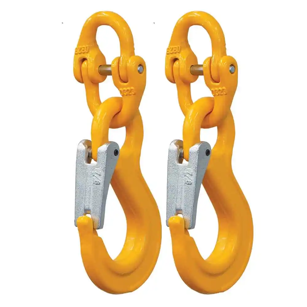 ITM 8mm G80 Vehicle Chain Safety Hook Set TM9804-4000