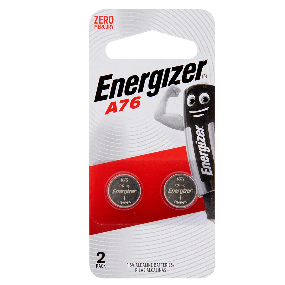 ENERGIZER A76 1.5V Alkaline Battery - 2 Pack A76BP2