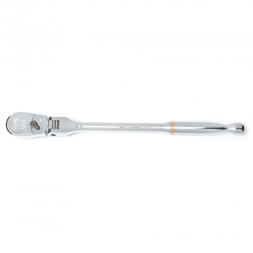 GEARWRENCH 330mm 3/8inch Drive 90 Tooth Full Polish Flex Teardrop Ratchet 81215T