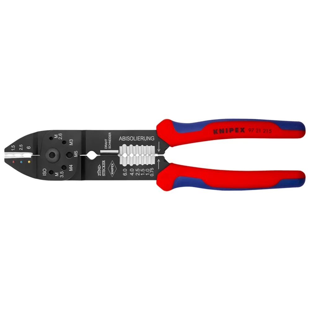 KNIPEX 230mm Crimping Pliers 9721215SB
