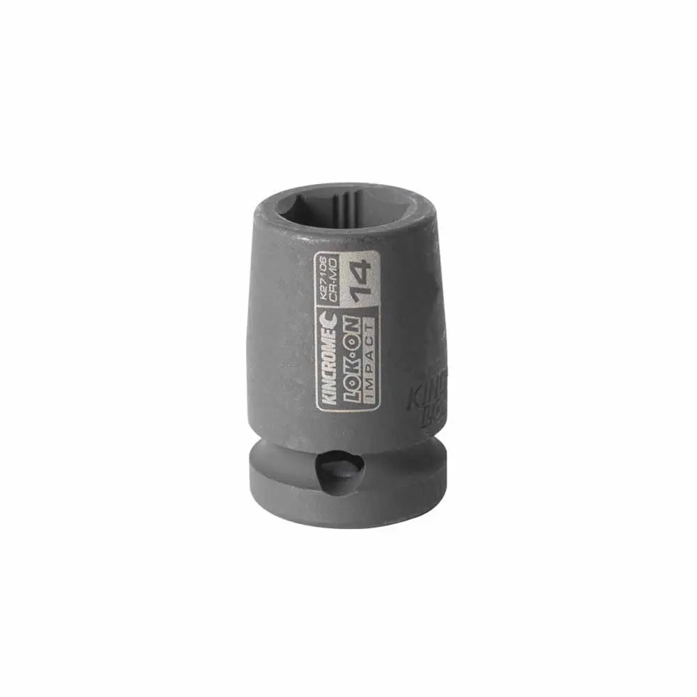 KINCROME LOK-ON 14mm 1/2" Drive Impact Socket K27106