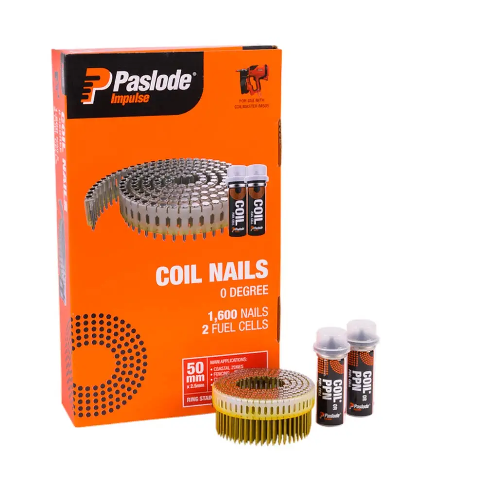 PASLODE 50 x 2.5mm Stainless Steel Coil Nails B40024
