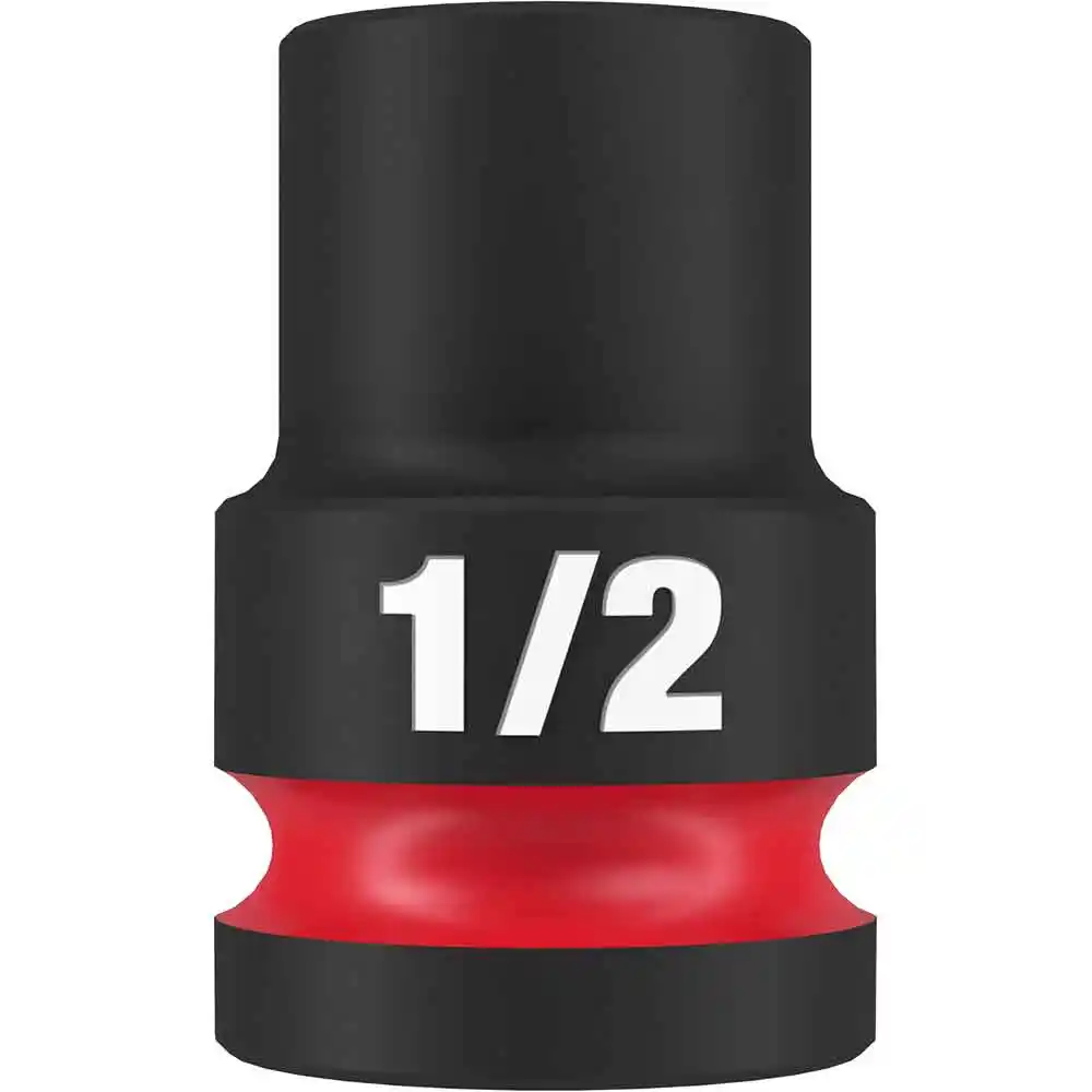 MILWAUKEE SHOCKWAVE 1/2" Drive 1/2" Standard 6 Point Impact Socket 49666202