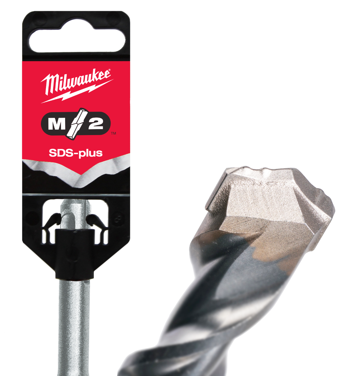 MILWAUKEE 18 x 450mm SDS+ TCT Hammer Drill Bit 2-Cutter M2 4932340411