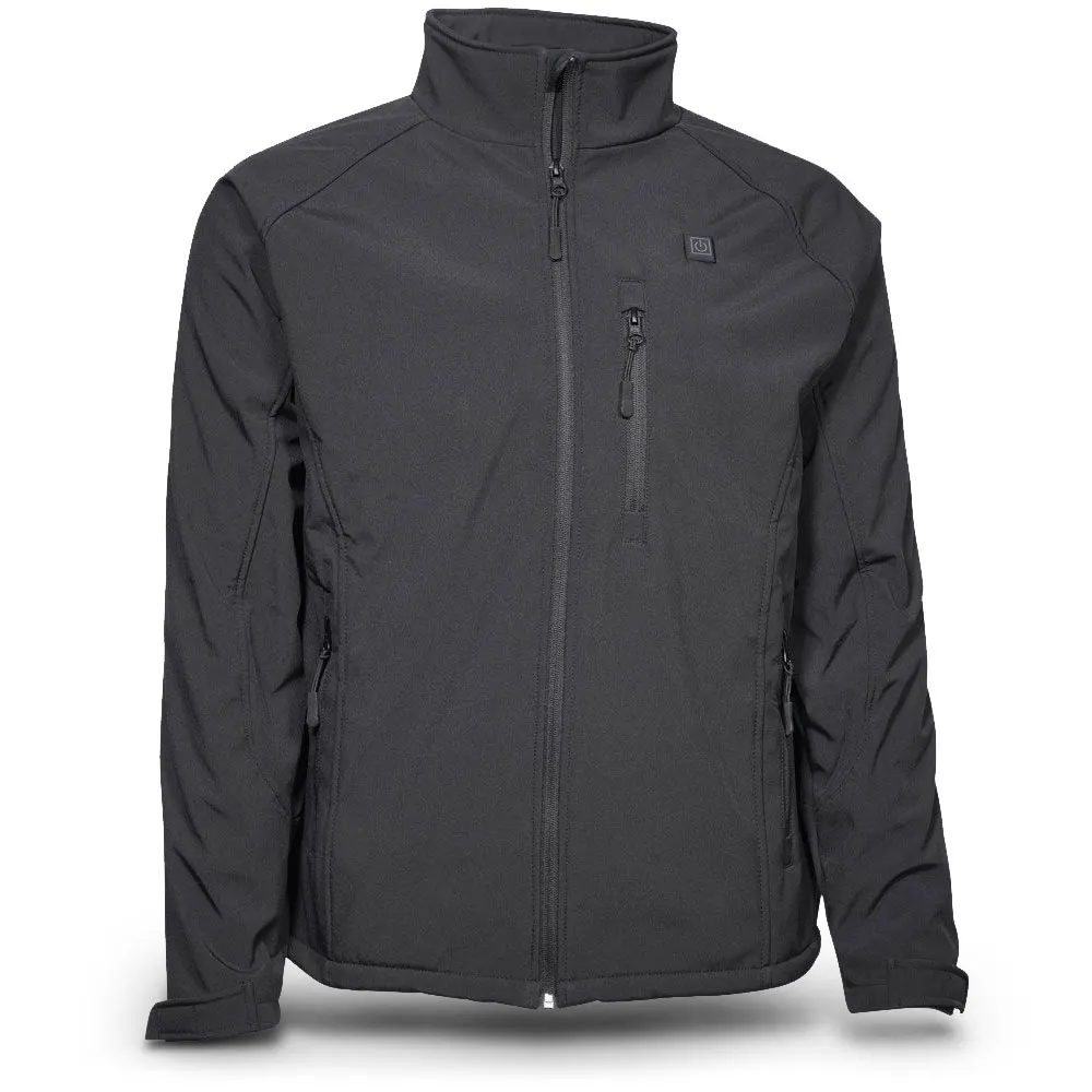 TOTAL TOOLS 7.4V Mens 5 Zone Black Heated Jacket HJBLACKM