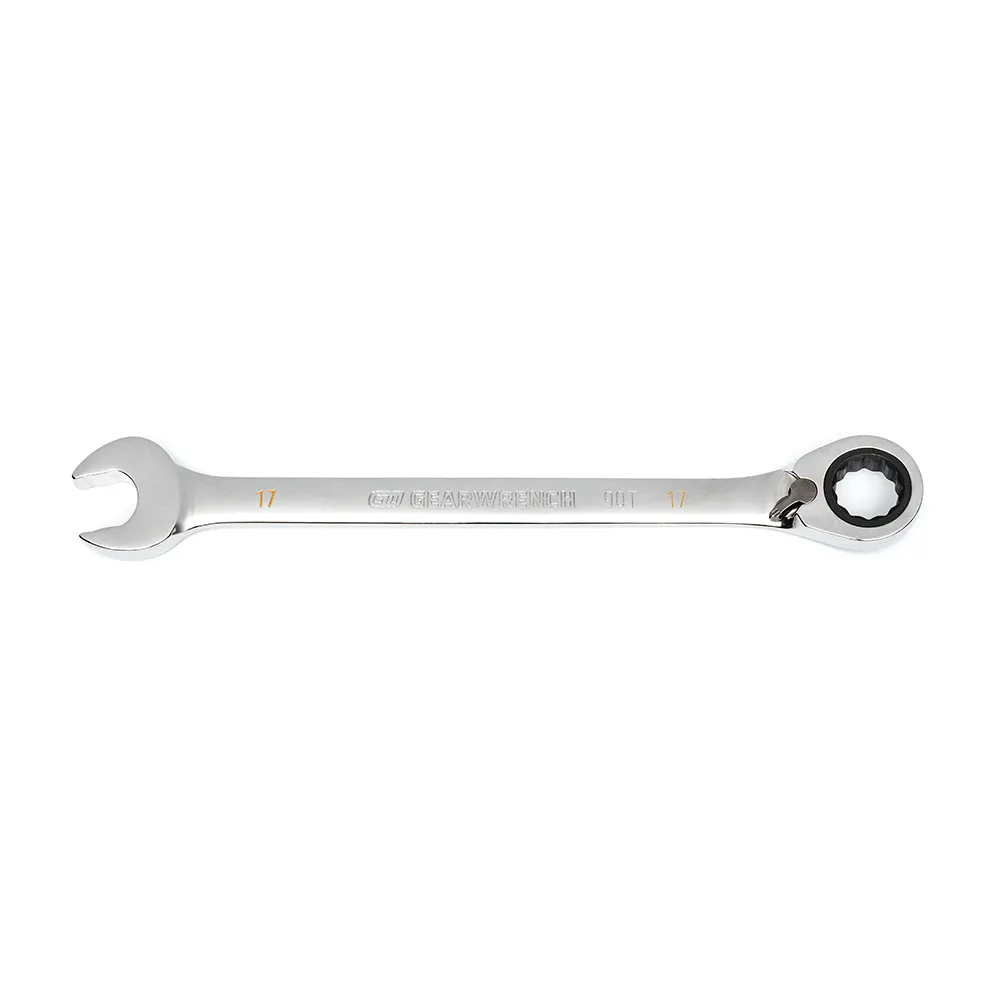 GEARWRENCH 17mm 90T R/OE Ratcheting Reversible Combination Wrench 86617