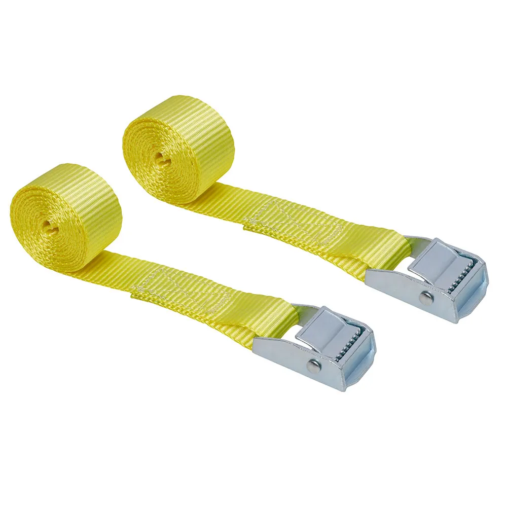 GUARDALL 25mm x 1.5m 400kg Cambuckle Straps - 2 Pack GACS15