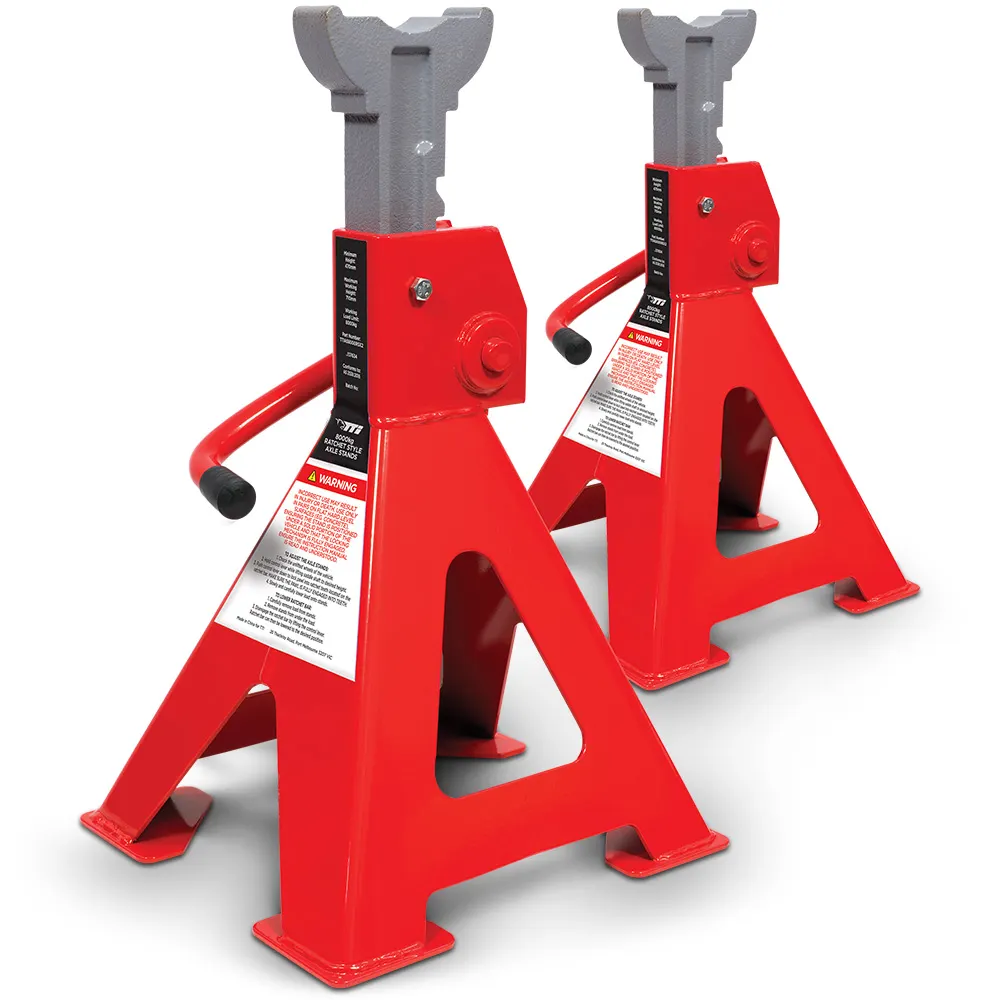 TTI 8000kg Ratchet Style Axle Stands - Pair TTIAS8000RSX2