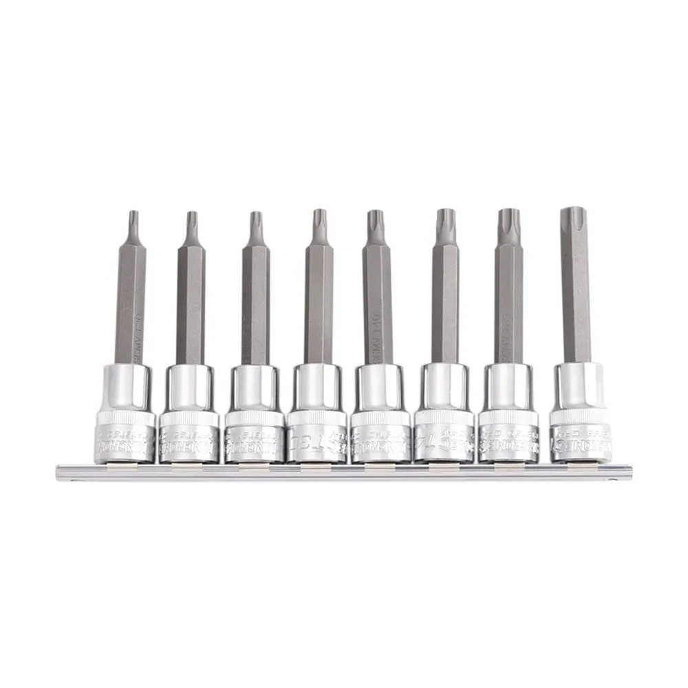 KINCROME 8 Piece 1/2" Drive Torx Socket K2136