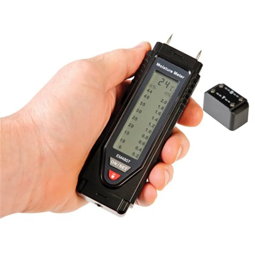 CARBATEC Economy Moisture Meter w/ LCD Display CT-EM4807