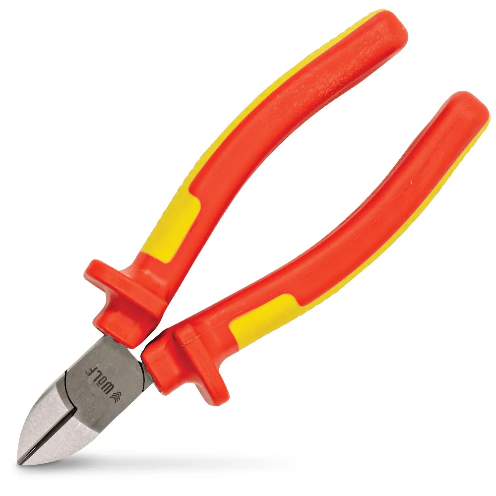 WOLF 150mm Insulated Diagonal Side Cutter Pliers VDE WDI150
