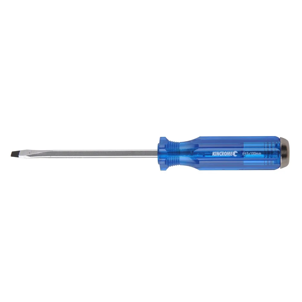 KINCROME 5 x 100mm Thru-Tang Blade Screwdriver K5173
